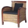 VidaXL Fauteuil Handgeweven Rattan -ZitMeester ComfortDesign 1000043927