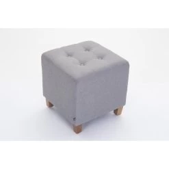 Clp Hocker Pharao Zilverkleurig 8 Clp Hocker Pharao Zilverkleurig -ZitMeester ComfortDesign 1000044364 0102