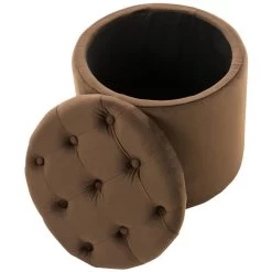 Clp Poef Pantine Bruin -ZitMeester ComfortDesign 1000045333 0102