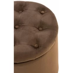 Clp Poef Pantine Bruin -ZitMeester ComfortDesign 1000045333 0103