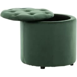 Clp Poef Pantine Groen 7 Clp Poef Pantine Groen -ZitMeester ComfortDesign 1000045334 0101