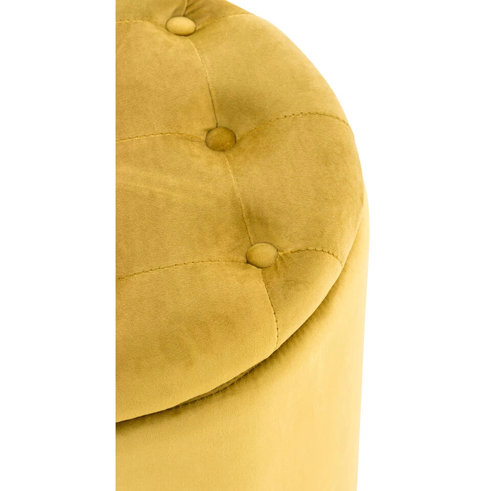 Clp Poef Pantine Geel 6 Clp Poef Pantine Geel - Image 4