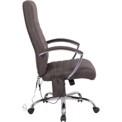 Clp Bureaustoel Valais Met Massage Functie Stof - Grijs -ZitMeester ComfortDesign 1000046405 0102