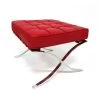 Expo Hocker Rood Premium Leer - Leder - Rood 1 Expo Hocker Rood Premium Leer - Leder - Rood -ZitMeester ComfortDesign 1000049291