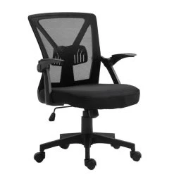 Bureaustoel Barcelona - Hoogte Verstelbaar - Ergonomisch - Zwart
