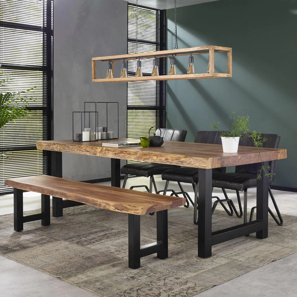 Hoyz - Eetkamerbank Boomstam - 190cm Breed - 6 Personen 4 Hoyz - Eetkamerbank Boomstam - 190cm Breed - 6 Personen - Image 2