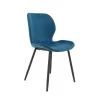 Eetkamerstoel Shawn Velvet Blauw - Stof - Blauw -ZitMeester ComfortDesign 1000051907