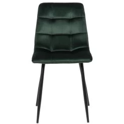 CLP Eetkamerstoel Tilde Fluweel Groen 7 CLP Eetkamerstoel Tilde Fluweel Groen -ZitMeester ComfortDesign 1000053654 0101