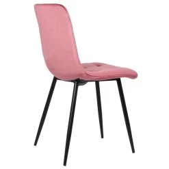 CLP Eetkamerstoel Tilde Fluweel Roze 9 CLP Eetkamerstoel Tilde Fluweel Roze -ZitMeester ComfortDesign 1000053773 0103