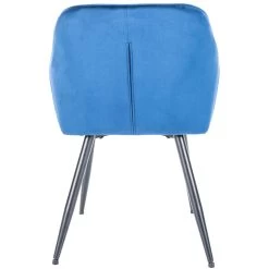 CLP Eetkamerstoel Cassis Fluweel Blauw 9 CLP Eetkamerstoel Cassis Fluweel Blauw -ZitMeester ComfortDesign 1000053792 0103