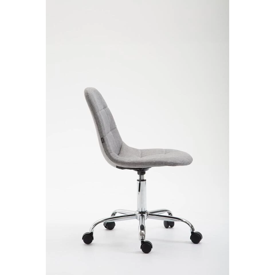 Clp Bureaustoel Reims Stof Zilverkleurig 5 Clp Bureaustoel Reims Stof Zilverkleurig - Image 3