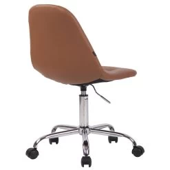 Clp Bureaustoel Reims Kunstleer Lichtbruin -ZitMeester ComfortDesign 1000054341 0103