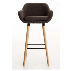 Ocazi Oslo Barkruk - Stof - Bruin 8 Ocazi Oslo Barkruk - Stof - Bruin -ZitMeester ComfortDesign 1000054529 0102