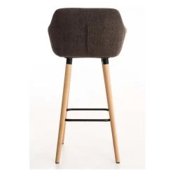 Ocazi Oslo Barkruk - Stof - Bruin 9 Ocazi Oslo Barkruk - Stof - Bruin -ZitMeester ComfortDesign 1000054529 0103