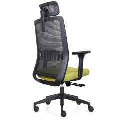 Bureaustoel Napoli Deluxe 4D - NEN-EN 1335 - Limegroen -ZitMeester ComfortDesign 1000055736 0103