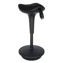 Ergonomische Zit-sta Kruk / Wiebelkruk Ergo - Zwart