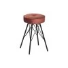 WOOOD Bella Kruk - Velvet - Brick Red - 53x33x33 -ZitMeester ComfortDesign 1000057165