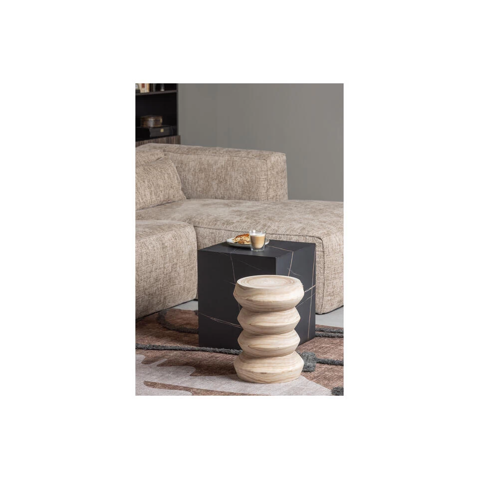 WOOOD Babs Kruk - Hout - Naturel - 41x31x31 5 WOOOD Babs Kruk - Hout - Naturel - 41x31x31 - Image 3