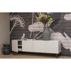 WOOOD Kruk Bikkel - Hout - Zwart - 40x28x28 -ZitMeester ComfortDesign 1000057583 0102
