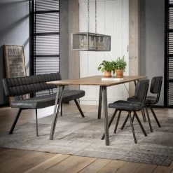 Hoyz - Eetkamerbank 180 Cm - Kunstleer - 4 Personen -ZitMeester ComfortDesign 1000058887 0102