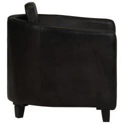 VidaXL Fauteuil Echt Leer Zwart -ZitMeester ComfortDesign 1000059161 0102