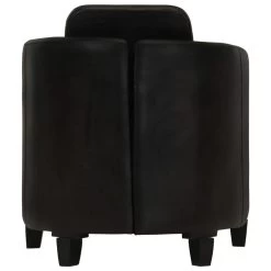 VidaXL Fauteuil Echt Leer Zwart -ZitMeester ComfortDesign 1000059161 0103