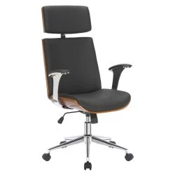 Clp Bureaustoel Lester Kunstleder Zwart