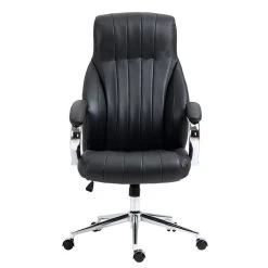 Clp Bureaustoel Wigan Leder Zwart -ZitMeester ComfortDesign 1000059678 0101