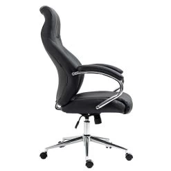 Clp Bureaustoel Wigan Leder Zwart -ZitMeester ComfortDesign 1000059678 0102