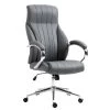 Clp Bureaustoel Wigan Leder Grijs -ZitMeester ComfortDesign 1000059682