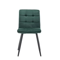 Furnihaus Eetkamerstoel Collin Velvet Groen -ZitMeester ComfortDesign 1000060977 0102