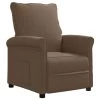 VidaXL Recliner Stof Bruin -ZitMeester ComfortDesign 1000061392