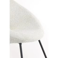 Stoel Antony - Crème - Bouclé 8 Stoel Antony - Crème - Bouclé -ZitMeester ComfortDesign 1000063169 0102