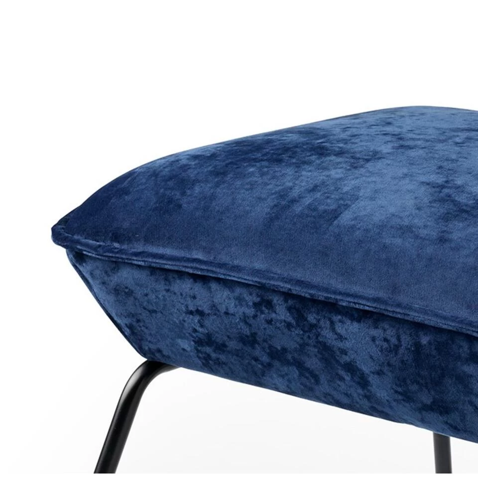 SCOTT - Voetenbankje - Velvet Poef - 57x54x40 Cm - Ideale Bijzet Poef - Insignia 4 SCOTT - Voetenbankje - Velvet Poef - 57x54x40 Cm - Ideale Bijzet Poef - Insignia - Image 2