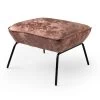 SCOTT - Voetenbankje - Velvet Poef - 57x54x40 Cm - Ideale Bijzet Poef - Tobacco 1 SCOTT - Voetenbankje - Velvet Poef - 57x54x40 Cm - Ideale Bijzet Poef - Tobacco -ZitMeester ComfortDesign 1000064729