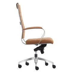 Bureaustoel Granada Cognac - 100% Leder 8 Bureaustoel Granada Cognac - 100% Leder -ZitMeester ComfortDesign 1000067074 0102