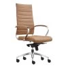 Bureaustoel Granada Cognac - 100% Leder -ZitMeester ComfortDesign 1000067074