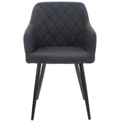 CLP Eetkamerstoel Shila Stof Zwart -ZitMeester ComfortDesign 1000068160 0101