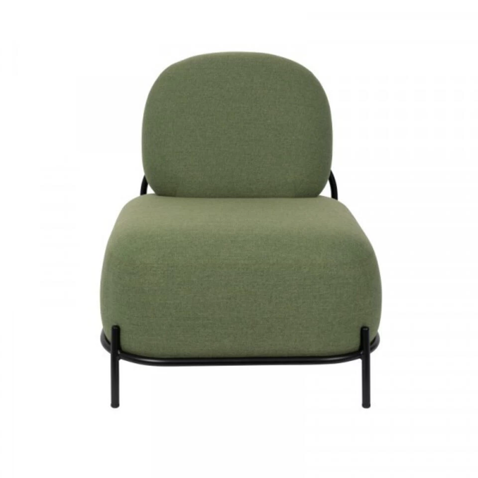 Giga Meubel Fauteuil Stof Groen - 71x66x77cm - Stoel Polly 5 Giga Meubel Fauteuil Stof Groen - 71x66x77cm - Stoel Polly - Image 3