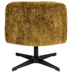 Giga Meubel Fauteuil Ribstof Oker - 71x65x72,5cm - Stoel Belmond -ZitMeester ComfortDesign 1000068566 0102