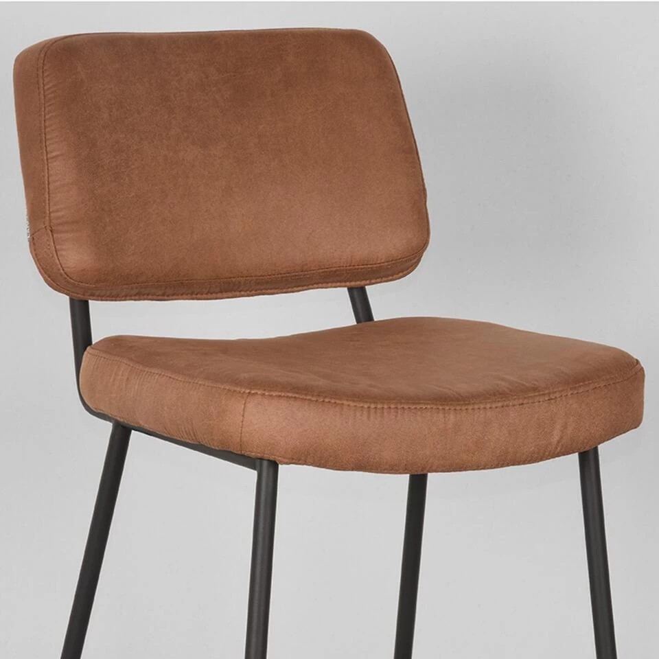 LABEL51 - Barkruk Noah - Cognac - 47x60x105 Cm 6 LABEL51 - Barkruk Noah - Cognac - 47x60x105 Cm - Image 4