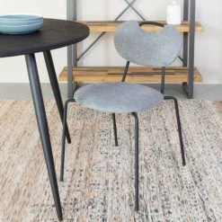 Giga Meubel Eetkamerstoel Grijs - Zithoogte 47cm - Stoel Aspen -ZitMeester ComfortDesign 1000069319 0102