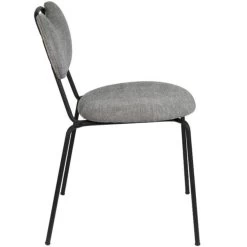 Giga Meubel Eetkamerstoel Grijs - Zithoogte 47cm - Stoel Aspen -ZitMeester ComfortDesign 1000069319 0103