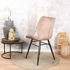 DS4U® Ruby Eetkamerstoel 2.0 - Stof - Beige 9 DS4U® Ruby Eetkamerstoel 2.0 - Stof - Beige -ZitMeester ComfortDesign 1000069458 0103