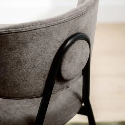 River Eetkamerstoel - Stof - Grijs -ZitMeester ComfortDesign 1000069504 0103