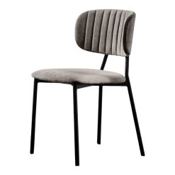 River Eetkamerstoel - Stof - Grijs