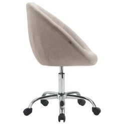 CLP Bureaustoel Londen V2 Stof Taupe -ZitMeester ComfortDesign 1000071063 0102