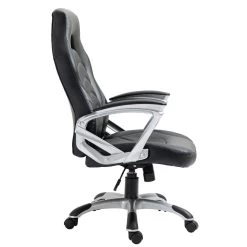 Clp Bureaustoel Foxton Kunstleder Grijs 8 Clp Bureaustoel Foxton Kunstleder Grijs -ZitMeester ComfortDesign 1000071082 0102