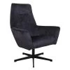 Fauteuil Draaibaar Casper Velvet Antraciet - Stof - Grijs -ZitMeester ComfortDesign 1000072638