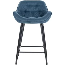 CLP Barkruk Gibson Stof Blauw 7 CLP Barkruk Gibson Stof Blauw -ZitMeester ComfortDesign 1000072723 0101